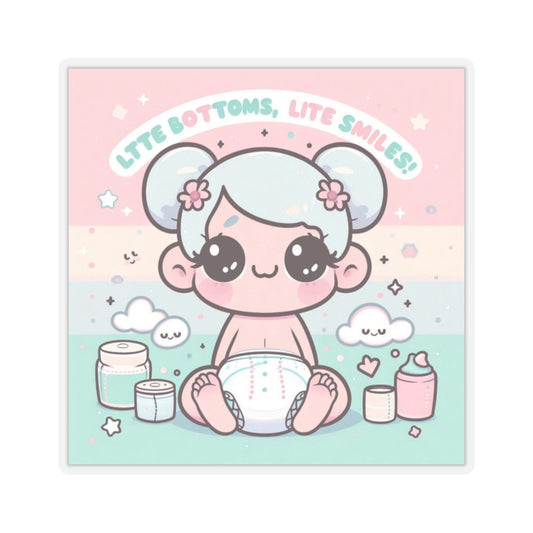 ABDL Little Smiles Kiss-Cut Sticker