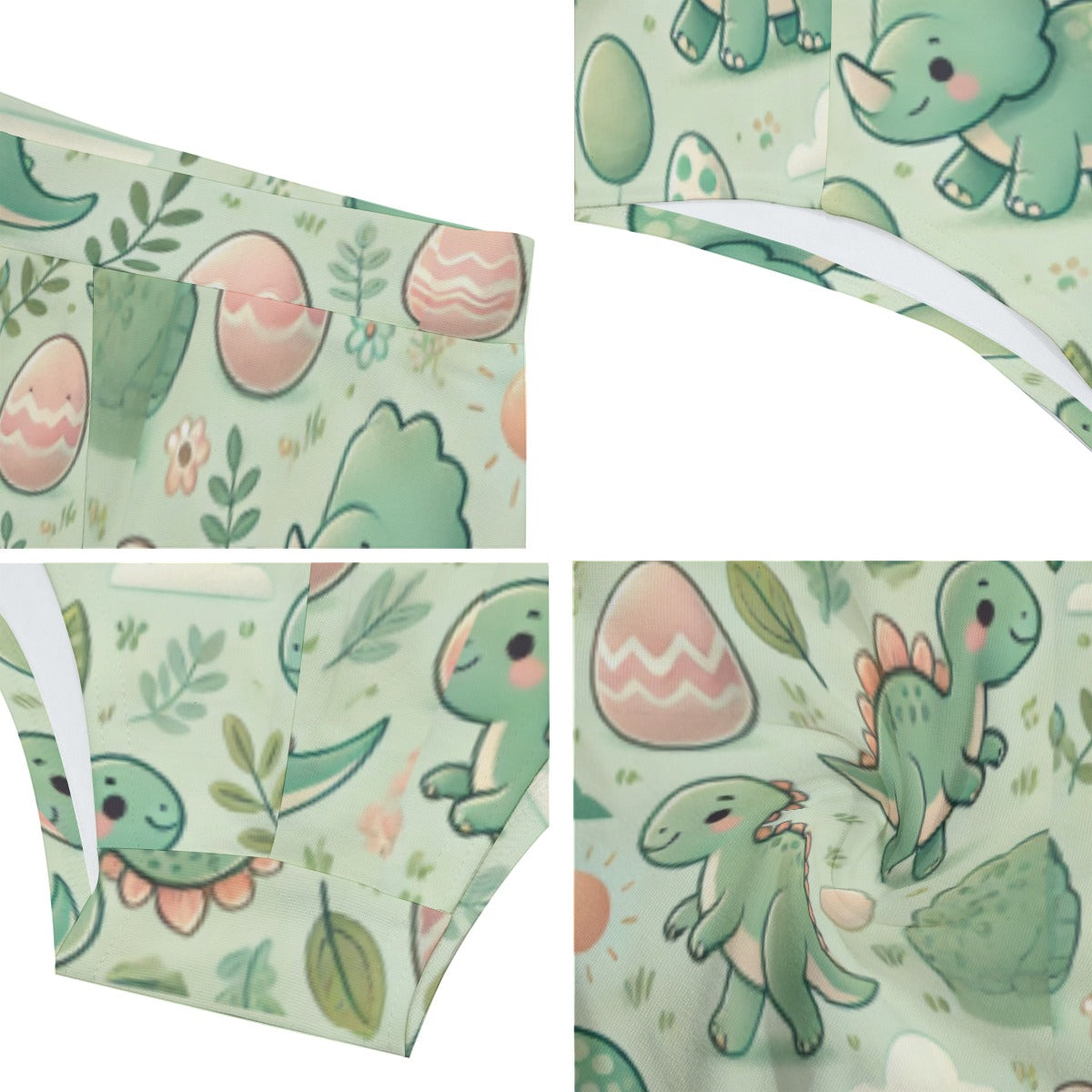 "Little Dino Huggies™ Big Kid Briefs - Snug & Roar-some Undie Adventure!"