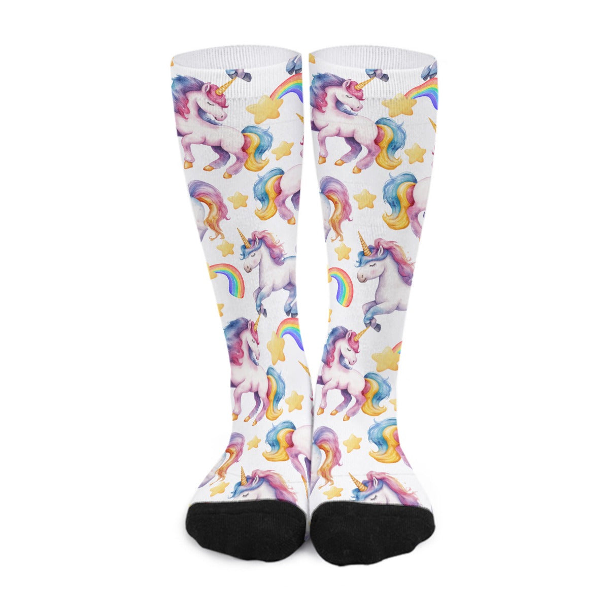 🦄 Magical Unicorn Knee-High Socks 🦄