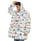 Little Space Cozy Cars Sherpa Hoodie Blanket