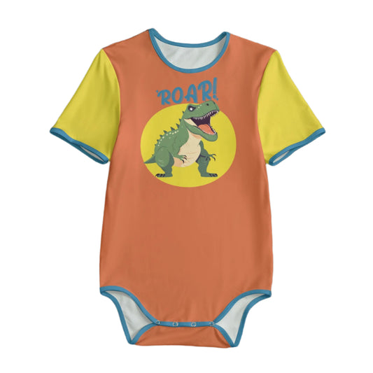 "Dinosaur Roar Baby Onesie – Cute, Comfy, and Ready for Playtime!"