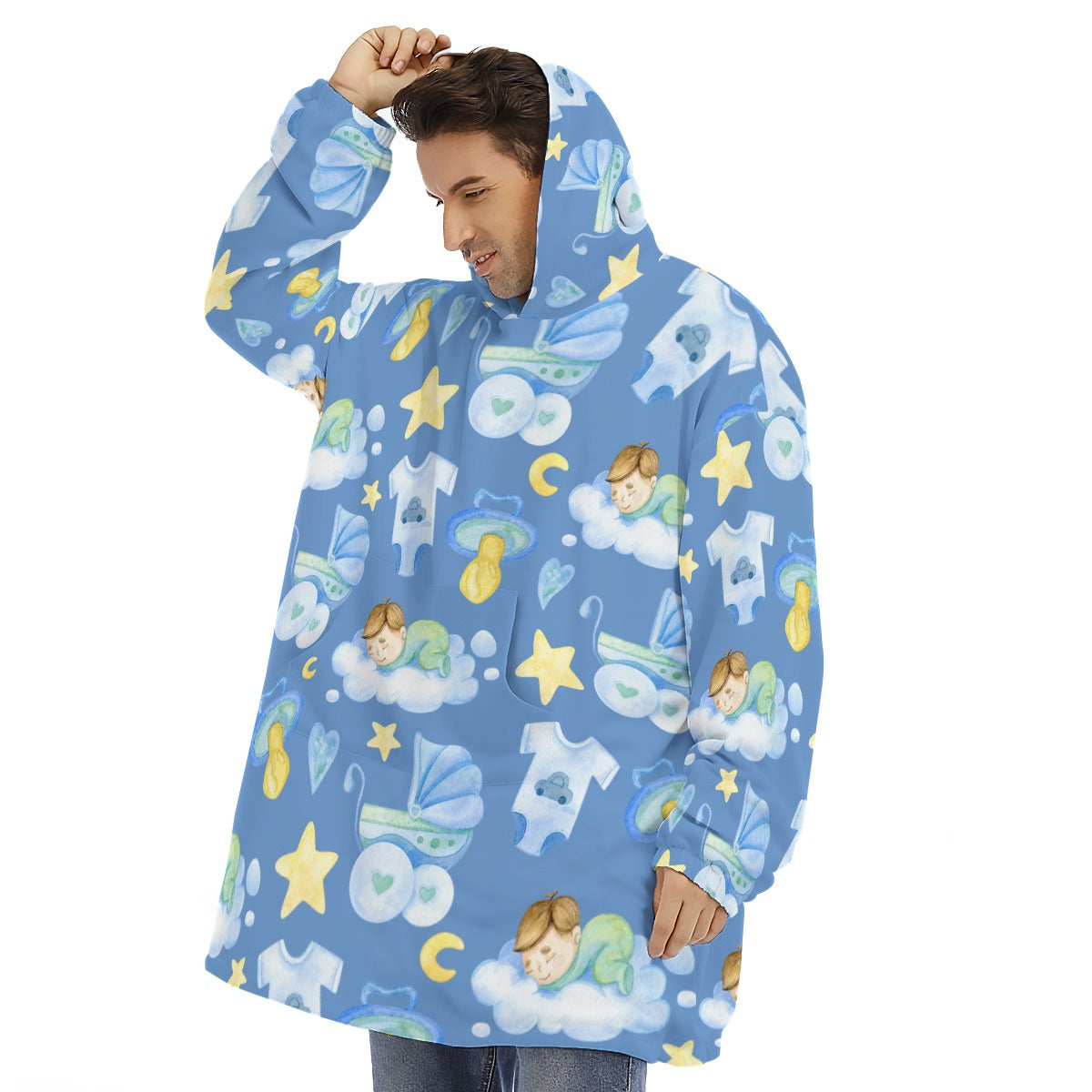 Little Space Sweet Dreams Sherpa Hoodie Blanket