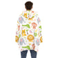 Little Space Jungle Friends Sherpa Hoodie Blanket