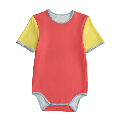 Rainbow Delight Color Block ABDL Onesie