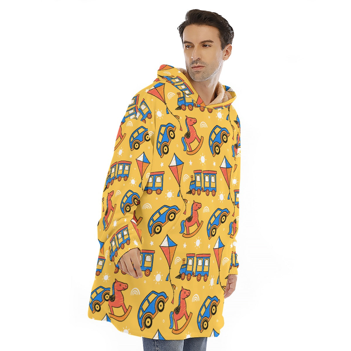 Little Space Playtime Sherpa Hoodie Blanket