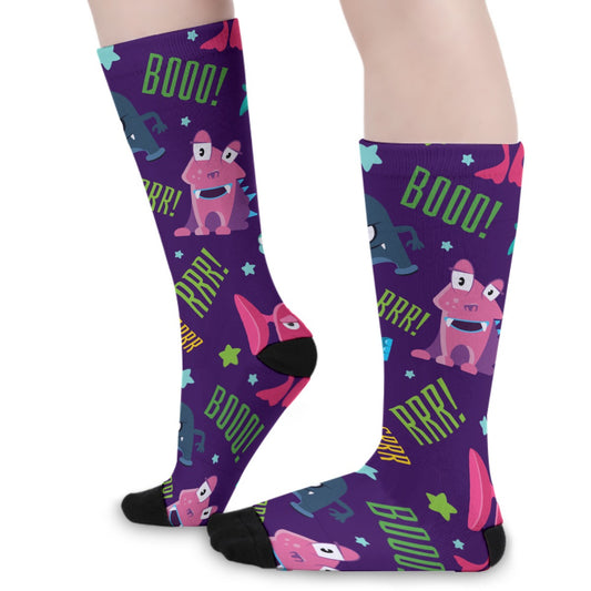 👾 Monster Mischief Knee-High Socks 👾