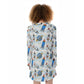 "Space Adventure Long-Sleeve Dress – Out-of-This-World Comfort and Style"