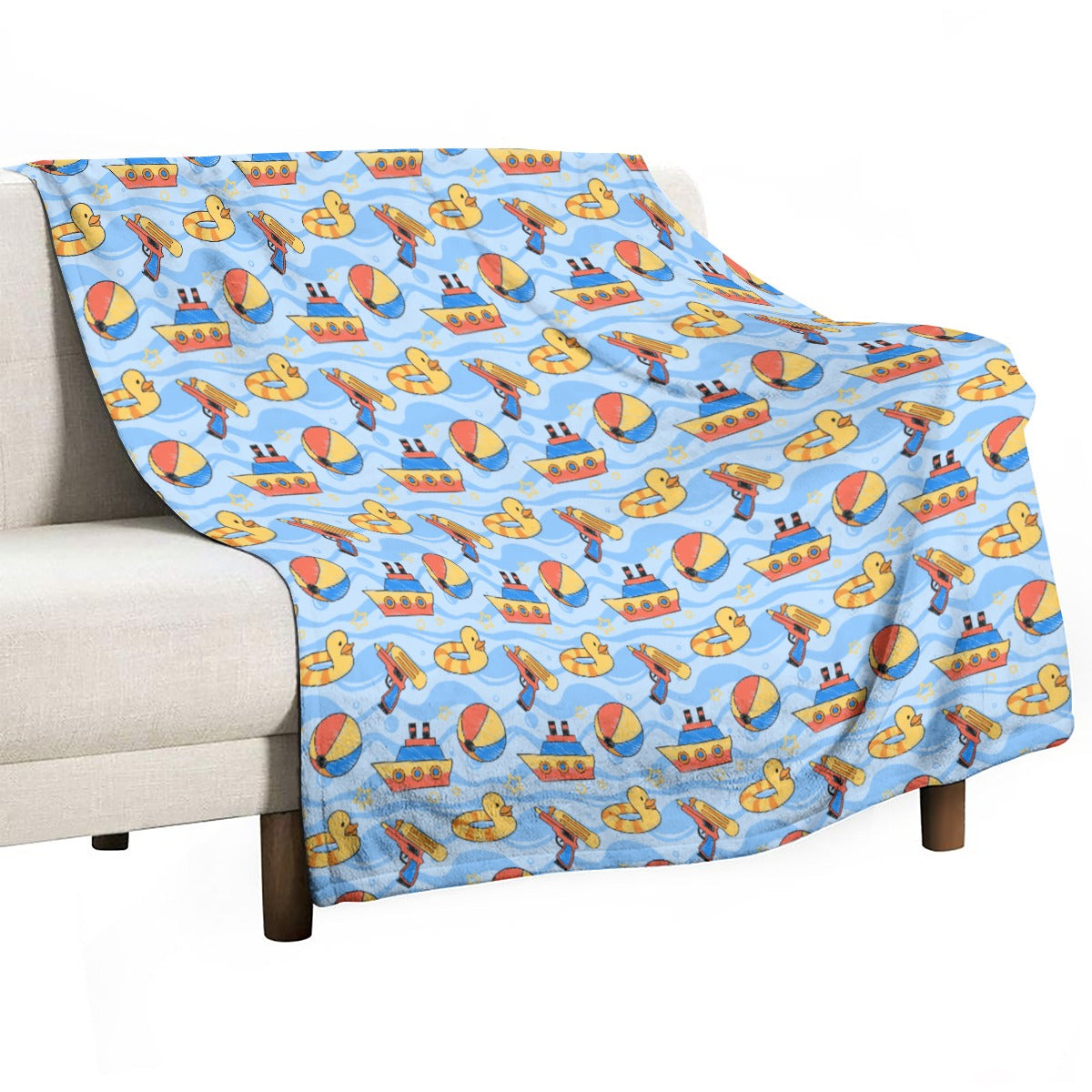 🦆 Splish Splash Fleece Blanket 🦆