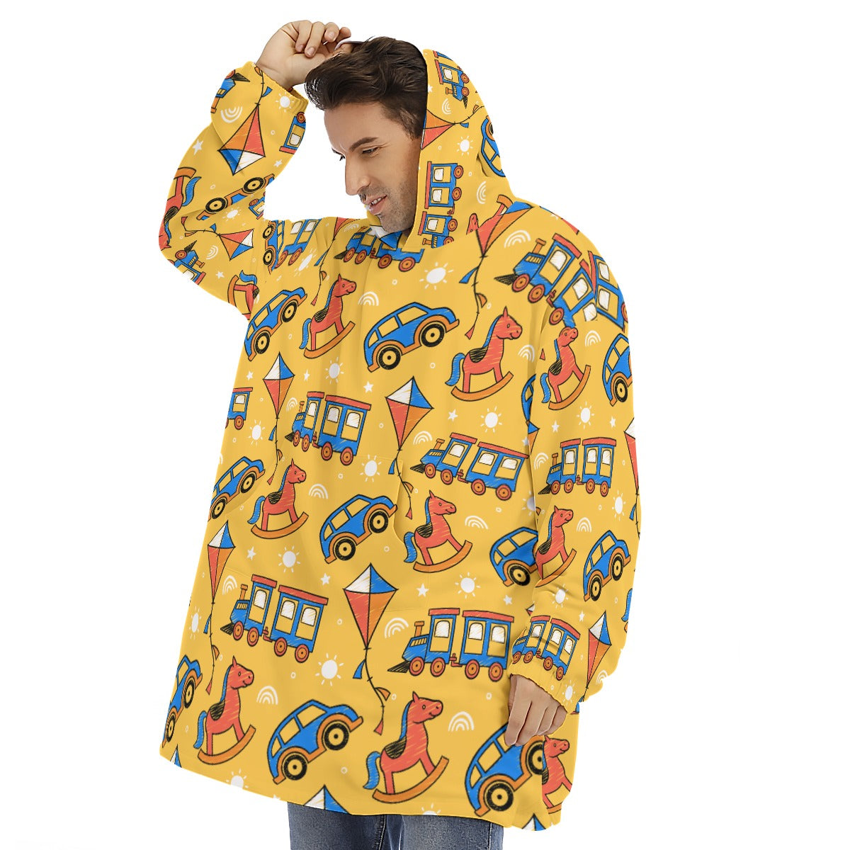 Little Space Playtime Sherpa Hoodie Blanket