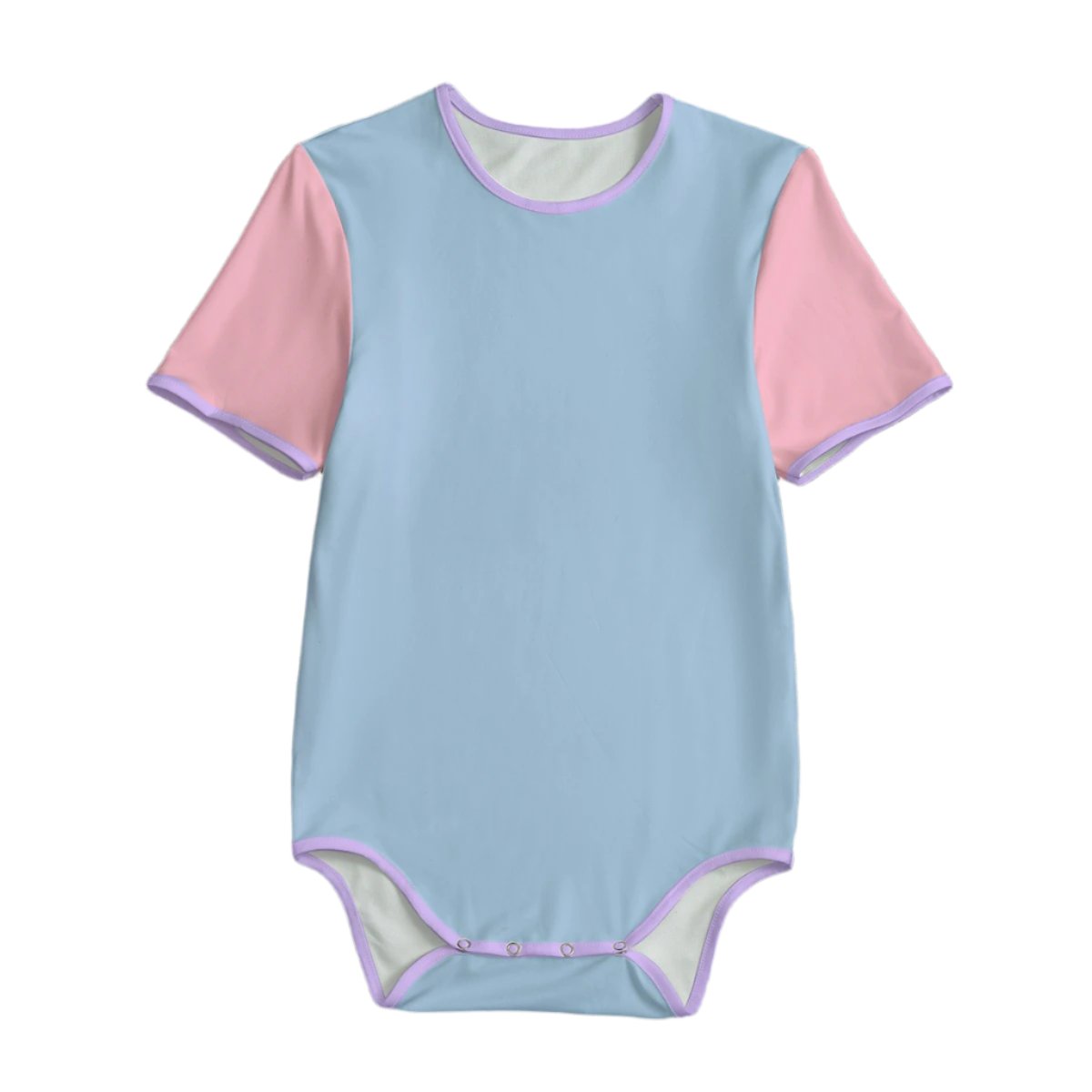 Cotton Candy Mix Color Block ABDL Onesie