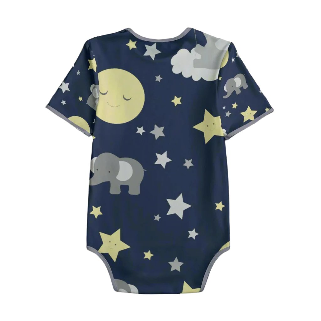 🌙 Starry Dreams Elephants Onesie 🌙