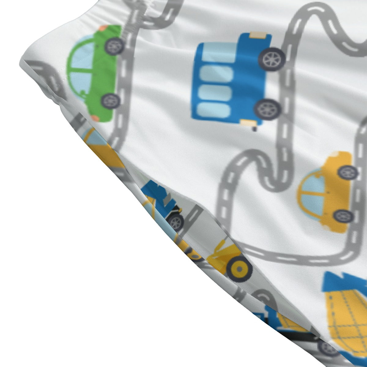 "Playful Car Skirt with Pockets – Fun and Comfy for Little Adventures!"