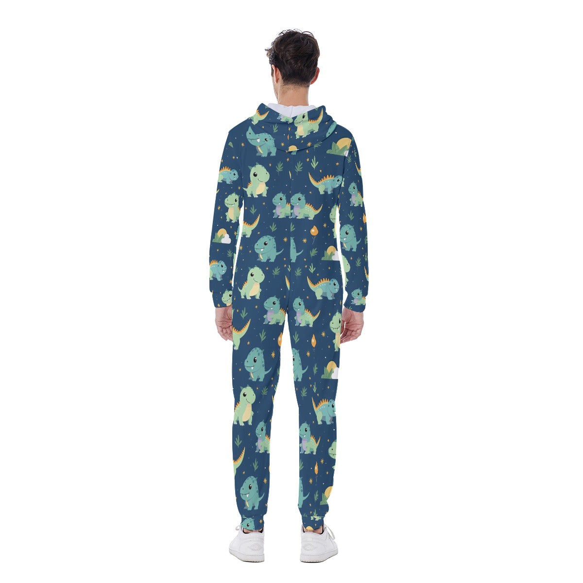 Dino Dreams Hooded Jumpsuit