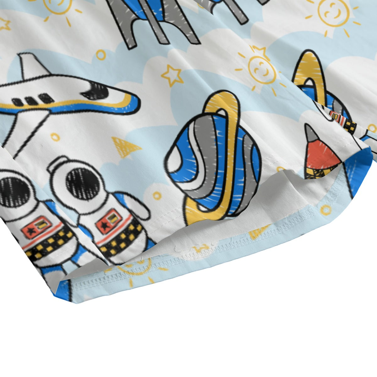 Space Explorer ABDL Adventure Shorts