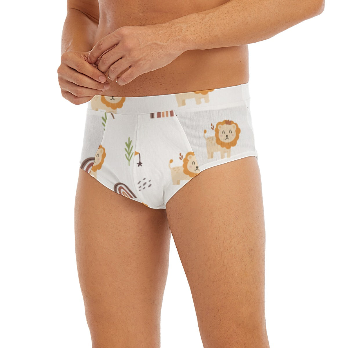 "Little Lion Pride™ Big Kid Briefs - King of the Cuddle Jungle!" 🦁👑