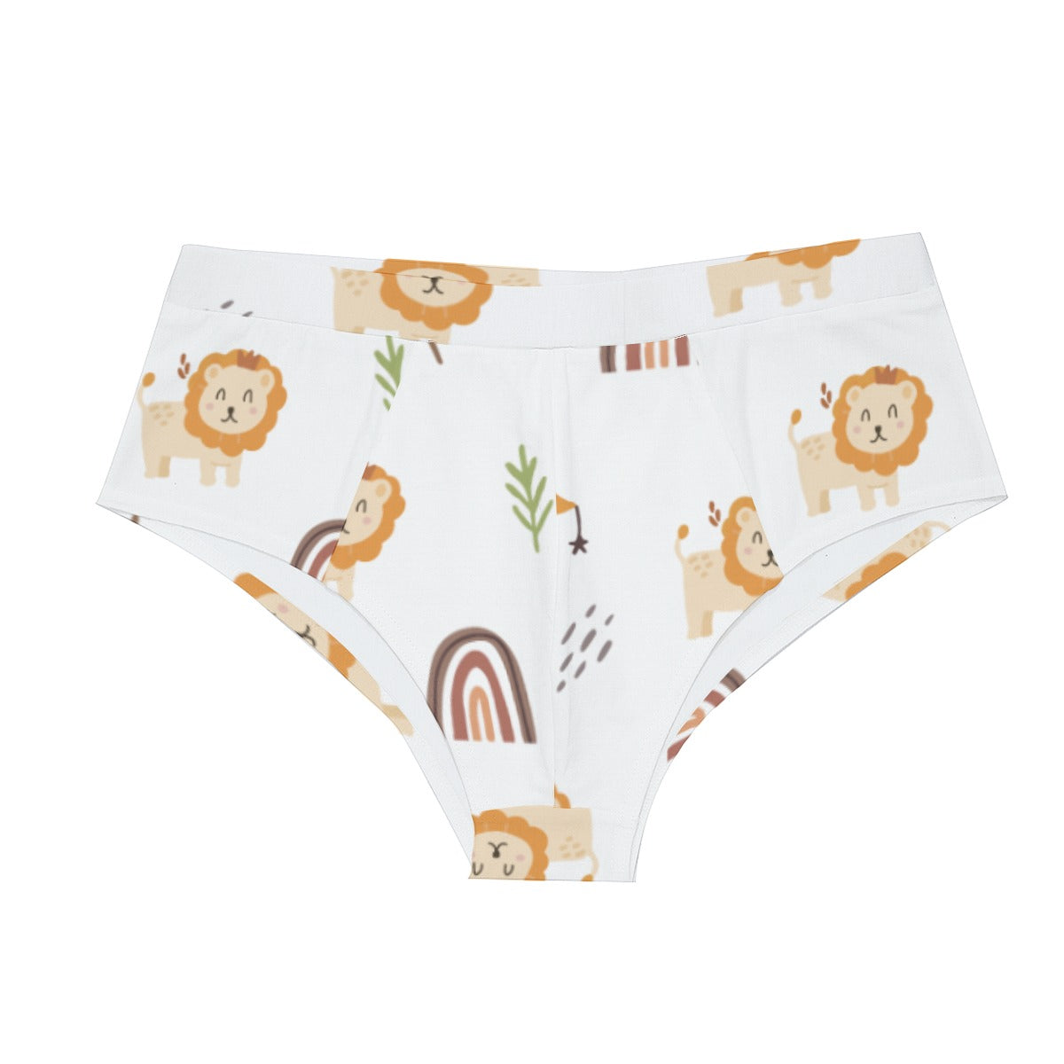 "Little Lion Pride™ Big Kid Briefs - King of the Cuddle Jungle!" 🦁👑