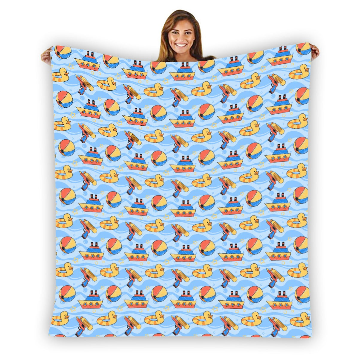 🦆 Splish Splash Fleece Blanket 🦆