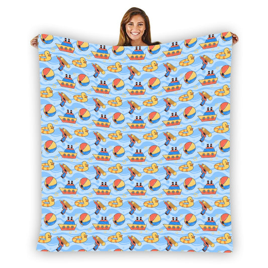 🦆 Splish Splash Fleece Blanket 🦆