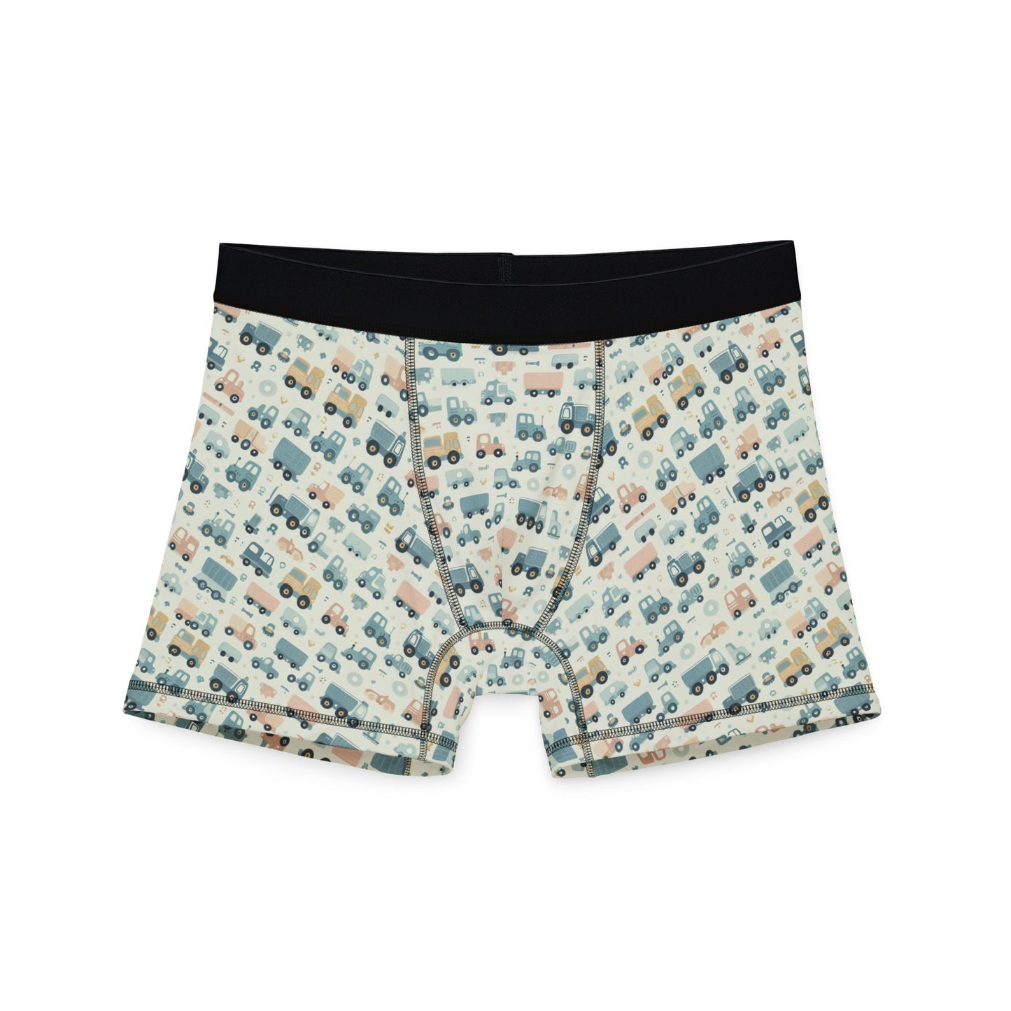 ABDL Little Trucks Men’s Boxers - Soft & Playful for Littles