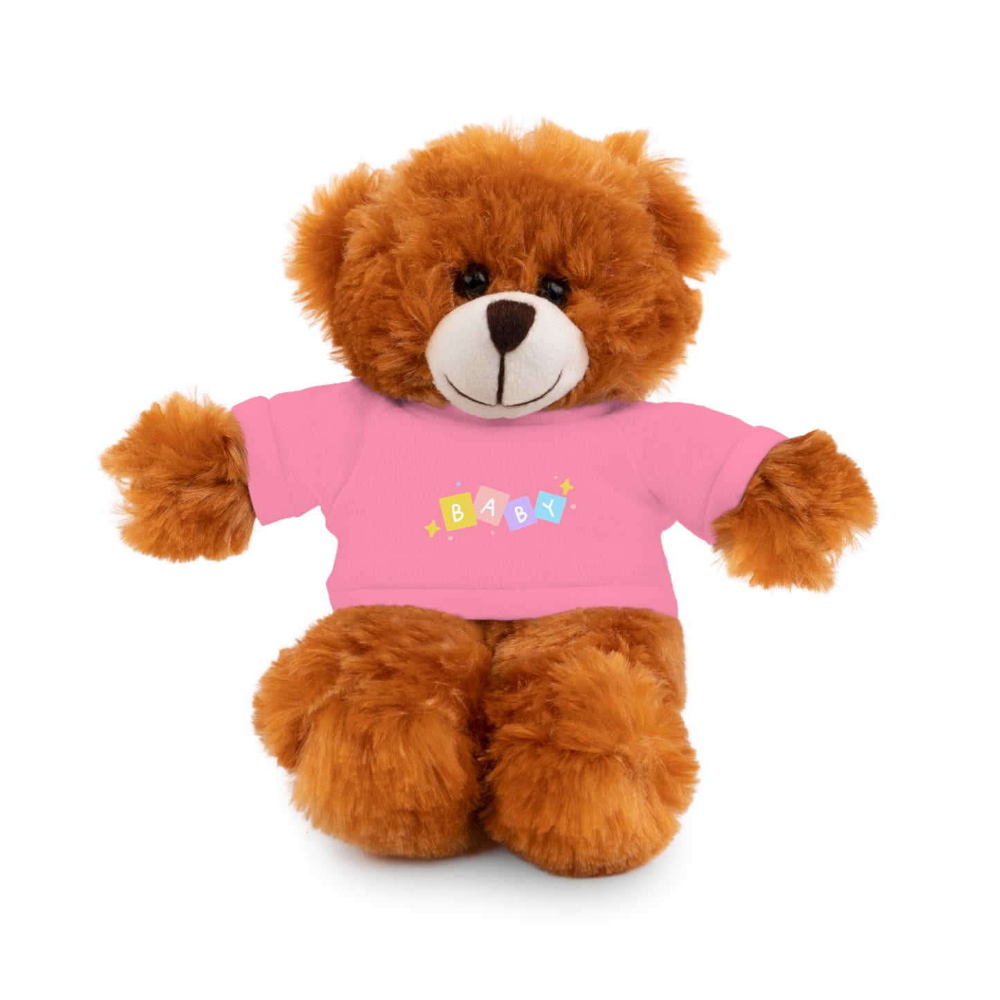 ABDL Teddy Bear Stuffed Animal with Baby Tee