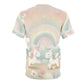 "Magical Unicorns Rainbow T-Shirt – Whimsical Comfort for Your Playful Side!"