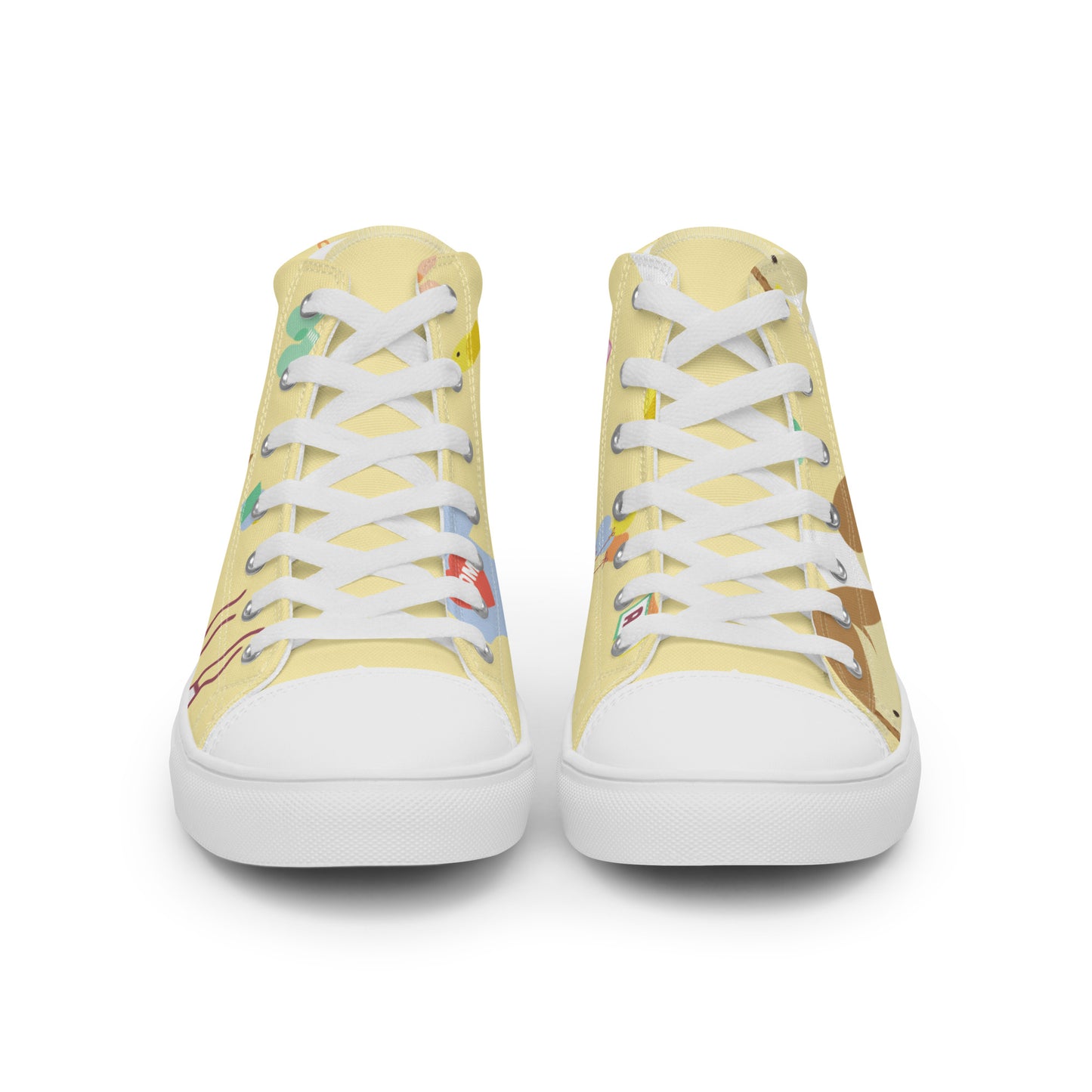 "Baby, Baby" High Top Canvas Shoes