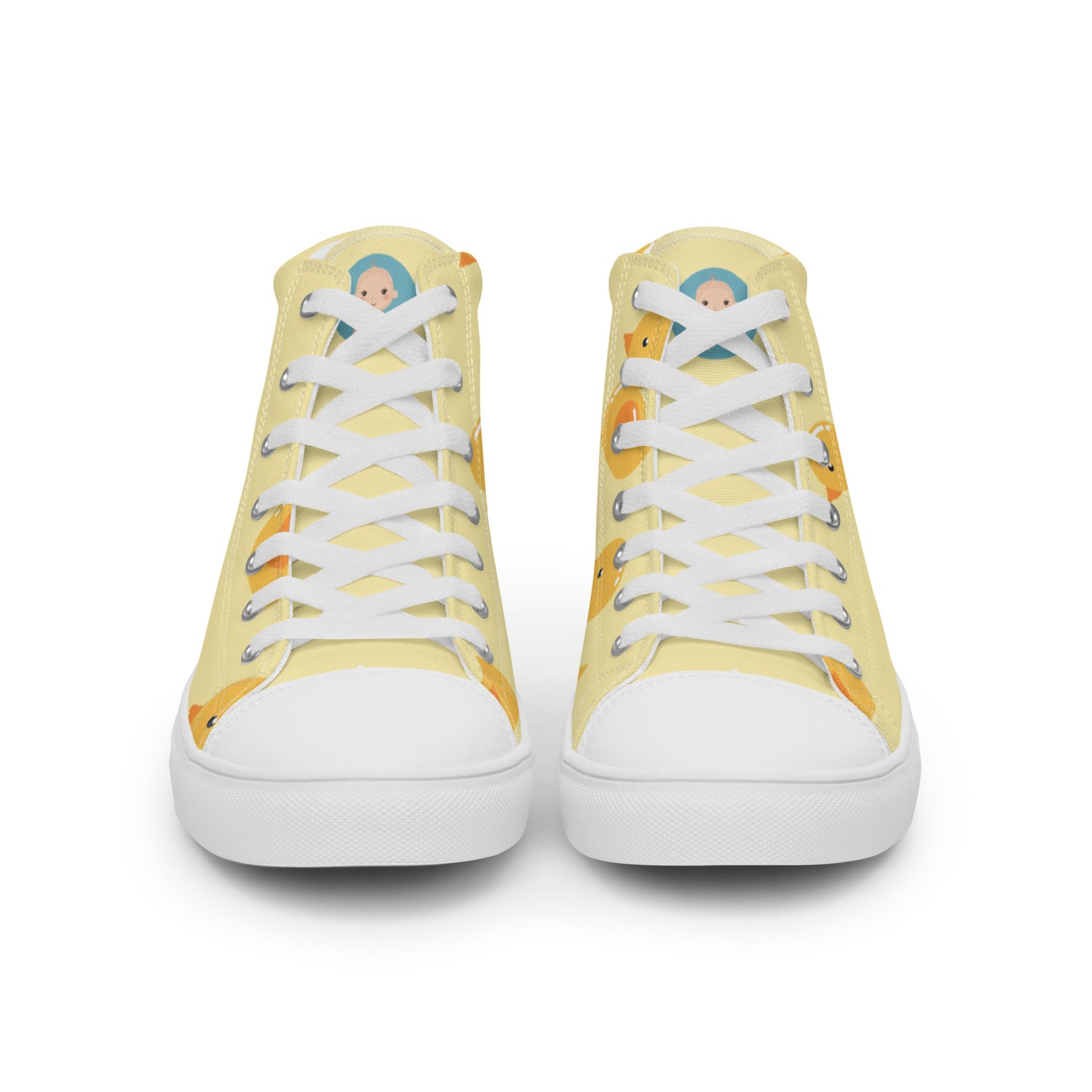 Little Ducks High Top Canvas Shoes