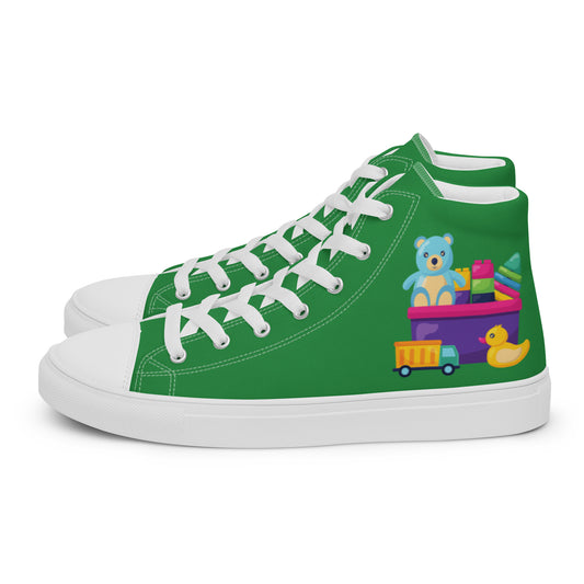 ABDL Little Space Men’s High Top Canvas Shoes