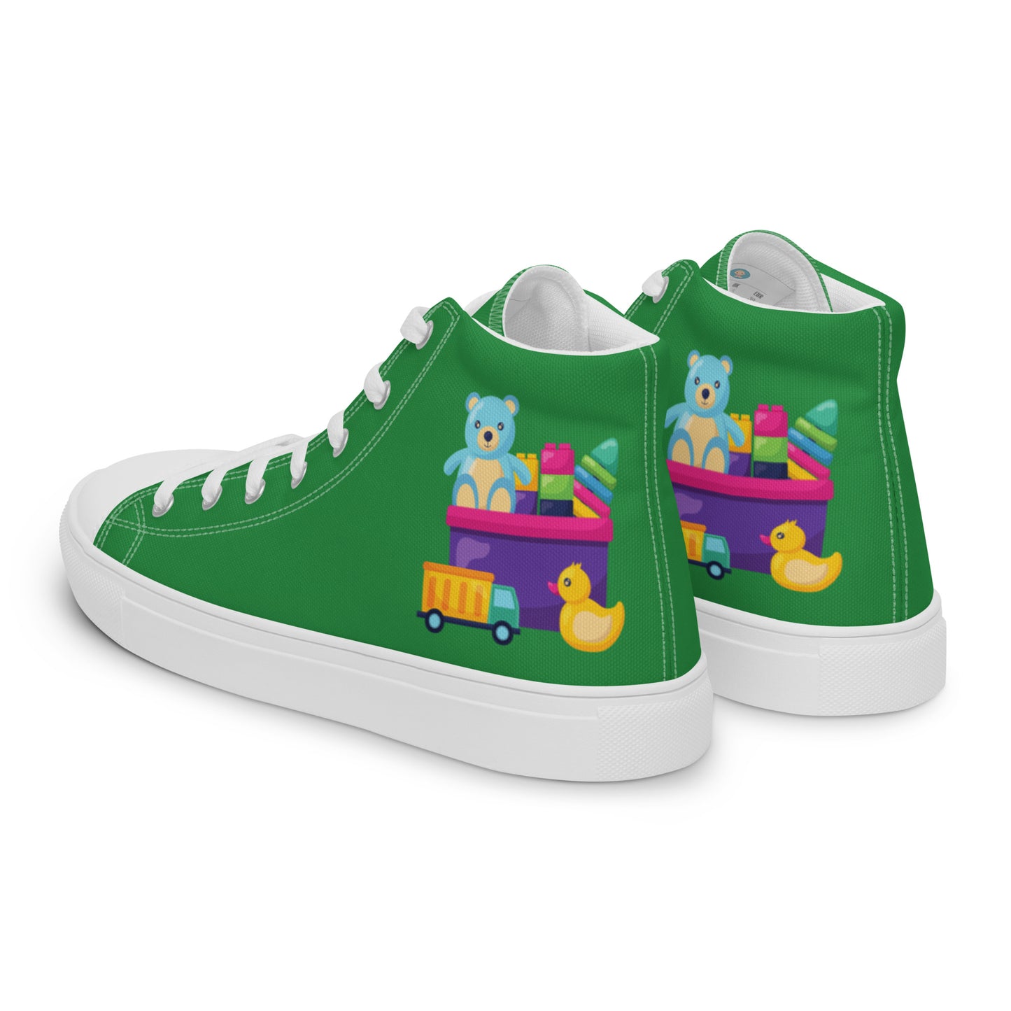 ABDL Little Space Men’s High Top Canvas Shoes