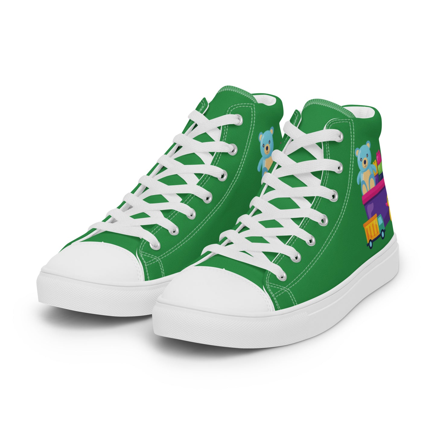 ABDL Little Space Men’s High Top Canvas Shoes