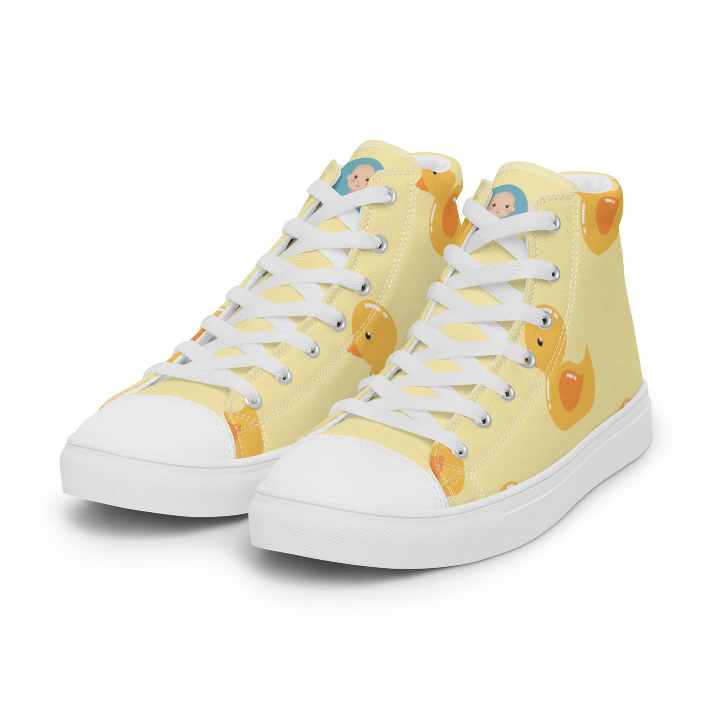 Little Ducks High Top Canvas Shoes