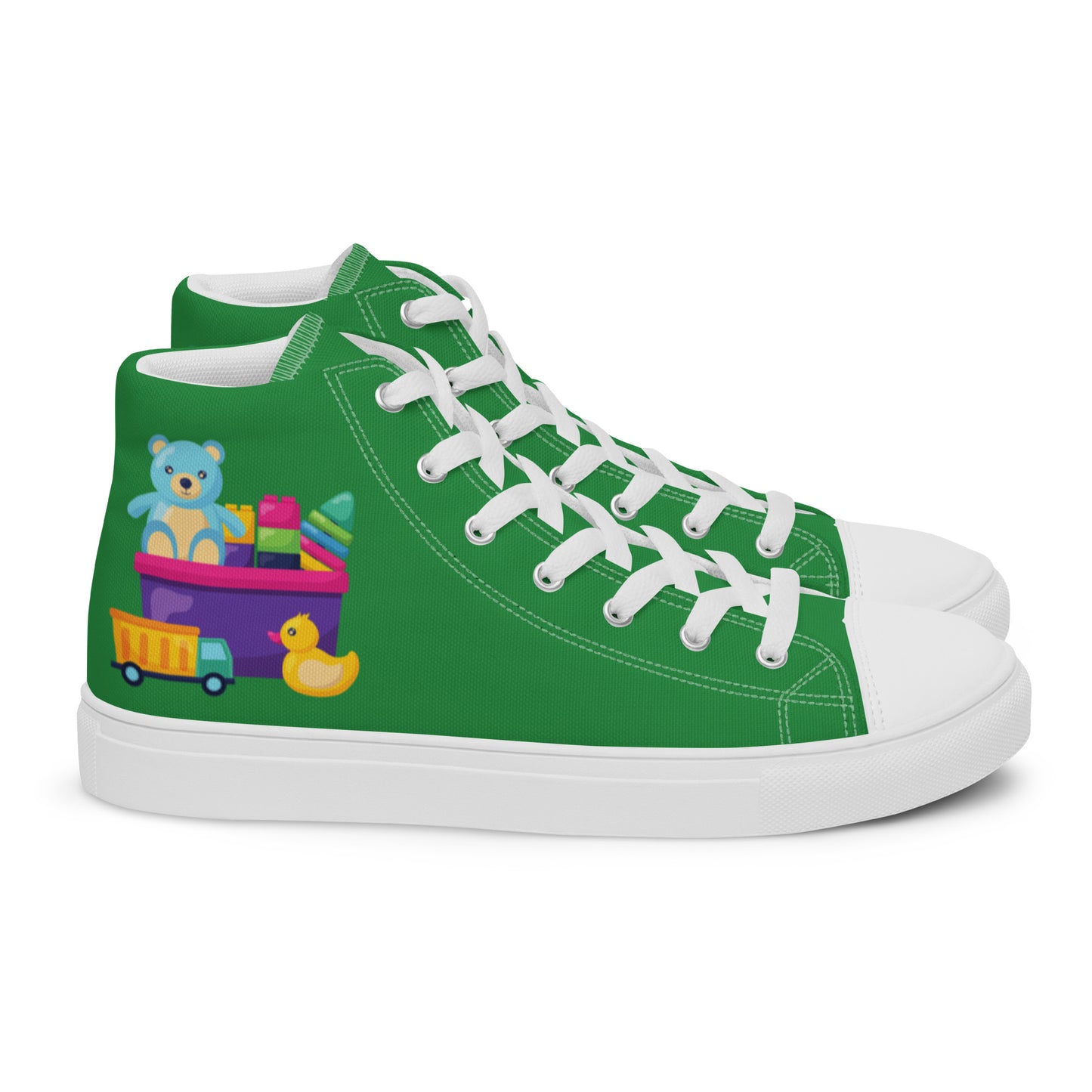 ABDL Little Space Men’s High Top Canvas Shoes