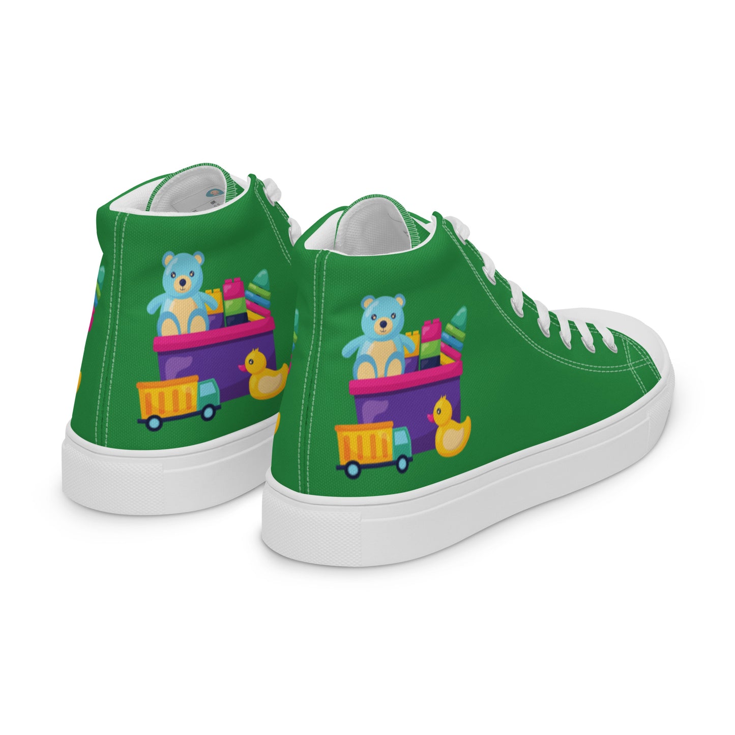 ABDL Little Space Men’s High Top Canvas Shoes