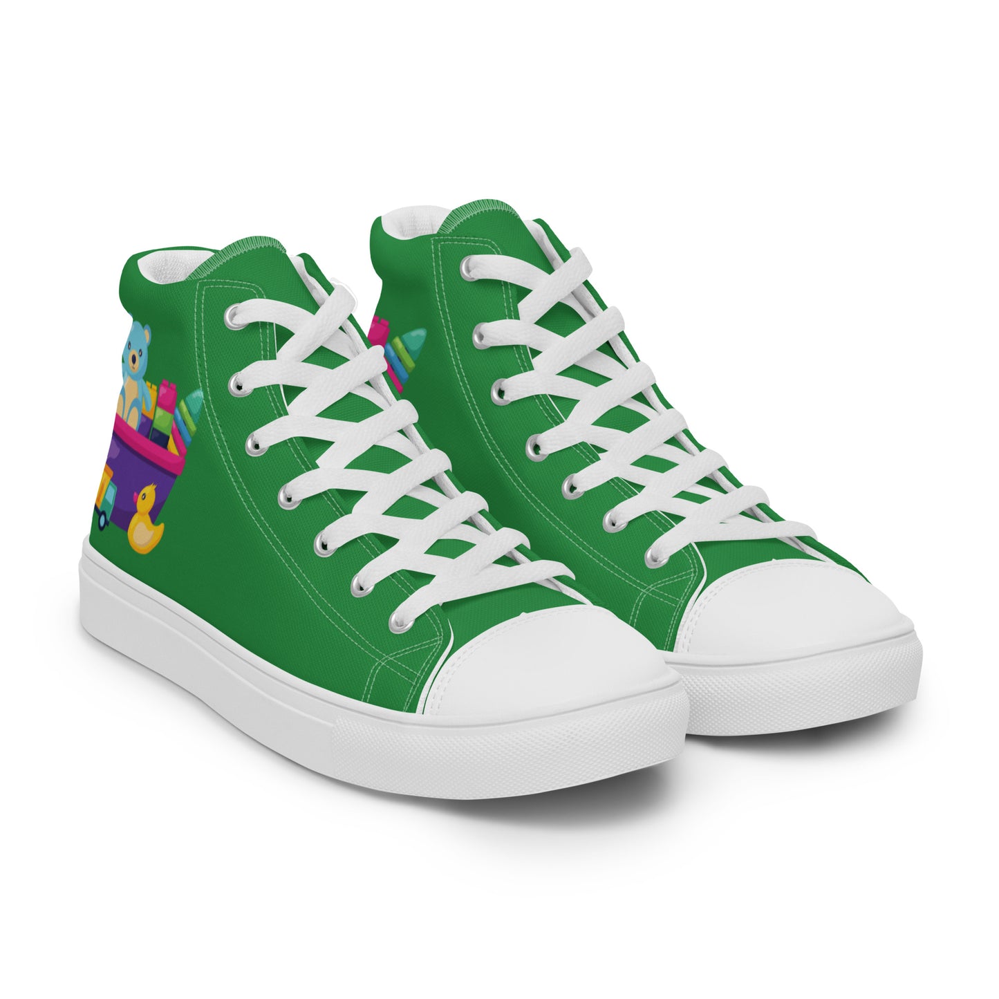 ABDL Little Space Men’s High Top Canvas Shoes