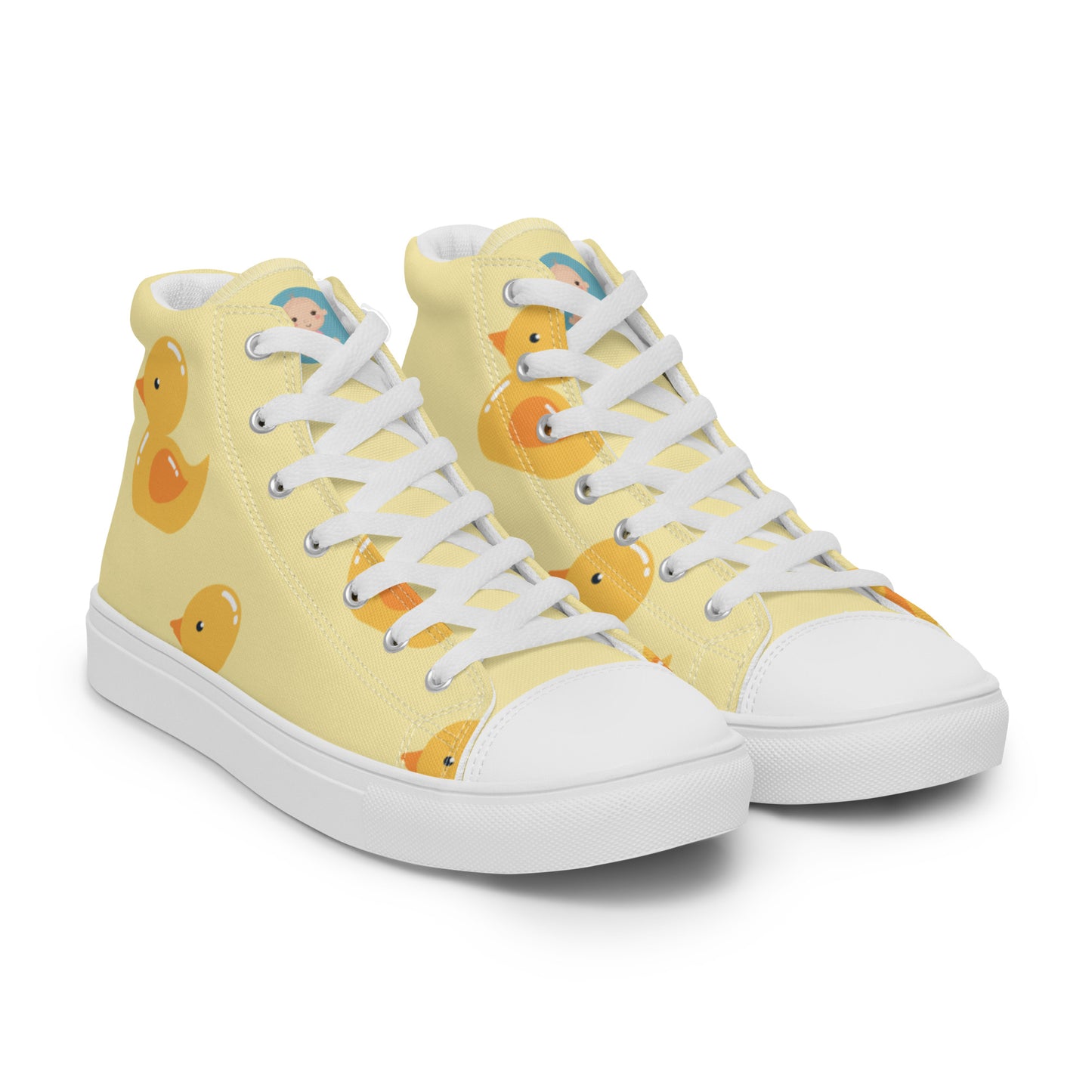 Little Ducks High Top Canvas Shoes